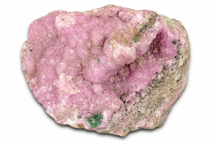 Sparkling Cobaltoan Dolomite Crystals w/ Malachite - DR Congo #347412